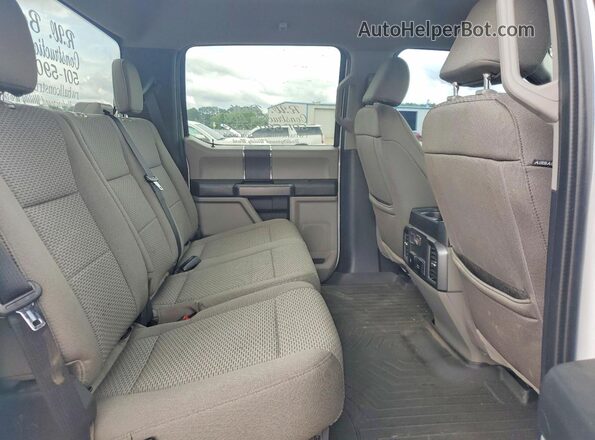 1FT7W2BT8MED76552 2021 FORD F250 White Vista de los asientos traseros