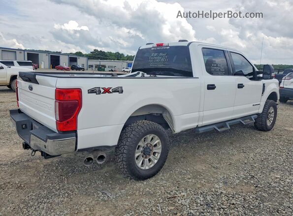 1FT7W2BT8MED76552 2021 FORD F250 White Trasero derecho