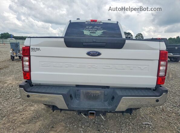 1FT7W2BT8MED76552 2021 FORD F250 White Vista trasera