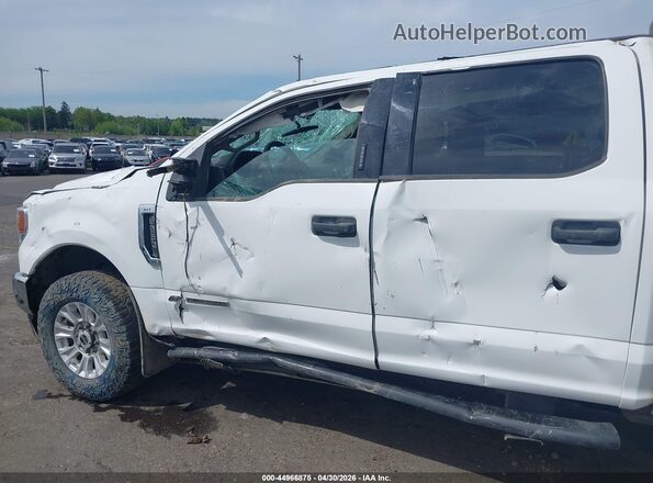 1FT7W2BT8NED07412 2022 FORD F-250 White უკანა სალონის ხედი