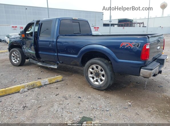 1FT7W2BT9GEB84450 2016 FORD F-250 Синий Задняя левая четверть