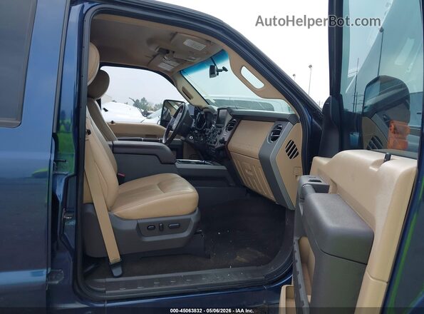 1FT7W2BT9GEB84450 2016 FORD F-250 Синий Вид салона спереди