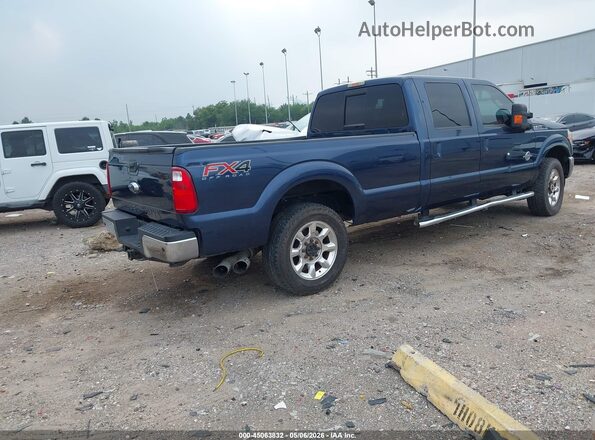 1FT7W2BT9GEB84450 2016 FORD F-250 Синий Задняя правая четверть