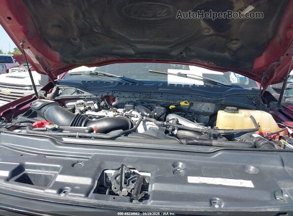 1FT7W2BT9JEB27690 2018 FORD F-250 Red Вид ззаду