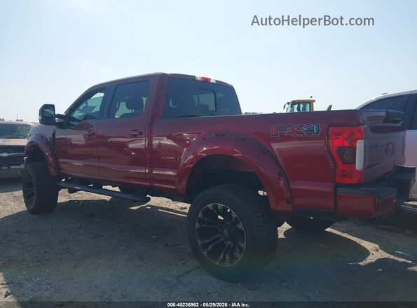 1FT7W2BT9JEB27690 2018 FORD F-250 Red Панорамний вид салону 360°
