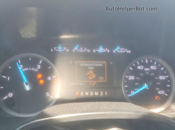 1FT7W2BT9KEC76618 2019 FORD F250 Black Widok zestawu wskaźników