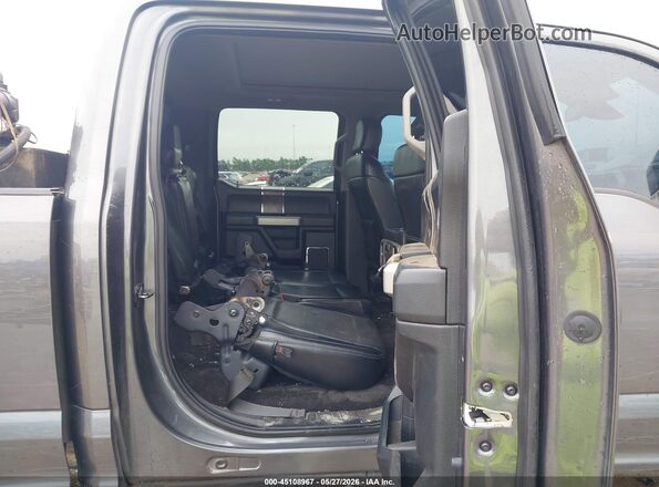 1FT7W2BT9KEC87389 2019 FORD F-250 Gray Vista de la etiqueta del VIN