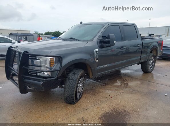1FT7W2BT9KEC87389 2019 FORD F-250 Gray Vista tres cuartos delantera izquierda