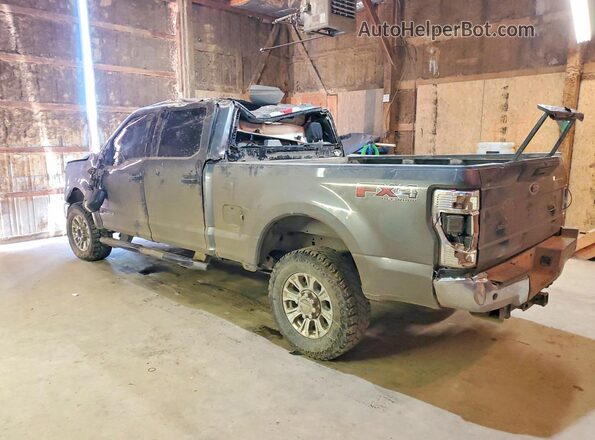 1FT7W2BT9MEC90649 2021 FORD F250 Gray 