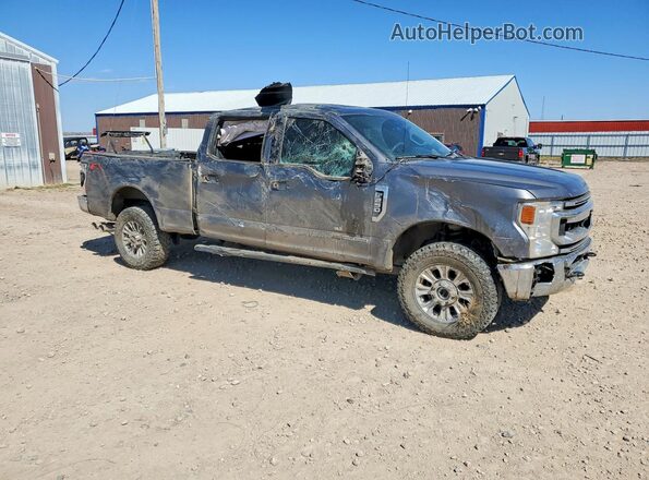 1FT7W2BT9MEC90649 2021 FORD F250 Gray 