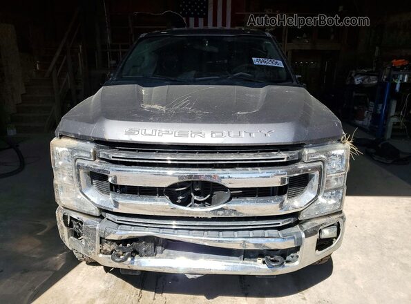 1FT7W2BT9MEC90649 2021 FORD F250 Gray 