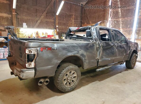 1FT7W2BT9MEC90649 2021 FORD F250 Gray 