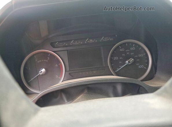 1FT7W2BT9NEC47480 2022 FORD F250 White Instrument cluster view