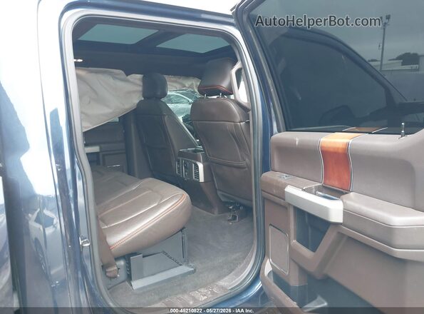 1FT7W2BTXHEC14461 2017 FORD F-250 Blue VIN կոդի պիտակի տեսք