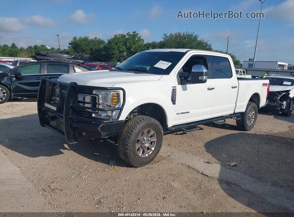 1FT7W2BTXKED81491 2019 FORD F-250 White Vista tres cuartos delantera izquierda