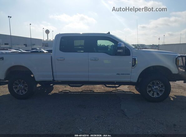 1FT7W2BTXKED81491 2019 FORD F-250 White Vista interior trasera