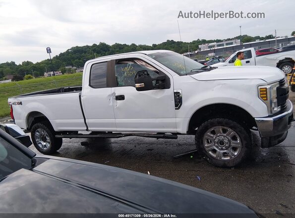 1FT7X2B65JEB97579 2018 FORD F-250 White Rear interior view