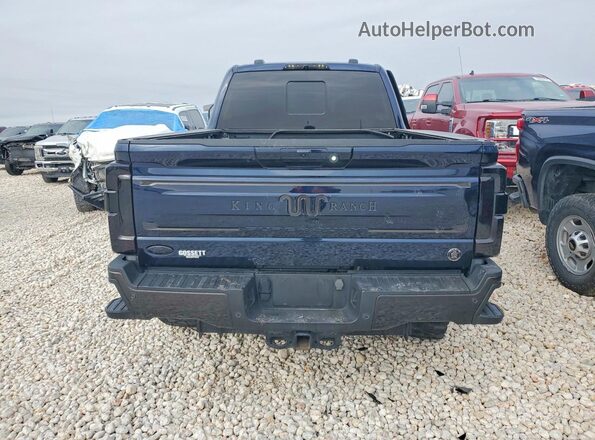 1FT8W2BM4RED20094 2024 FORD F250 Blue Вид ззаду