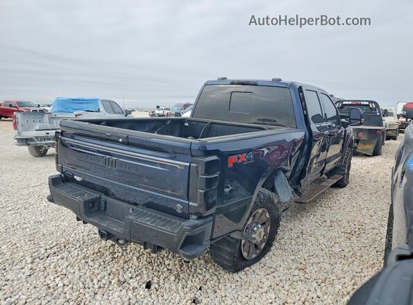 1FT8W2BM4RED20094 2024 FORD F250 Blue Задня права чверть