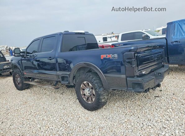 1FT8W2BM4RED20094 2024 FORD F250 Blue Задня ліва чверть