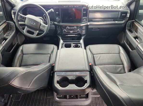 1FT8W2BM6REC83646 2024 FORD F250 Белый Вид панели приборов
