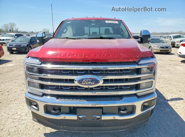1FT8W2BN9TED02755 2026 FORD F250 Red Вид спереду