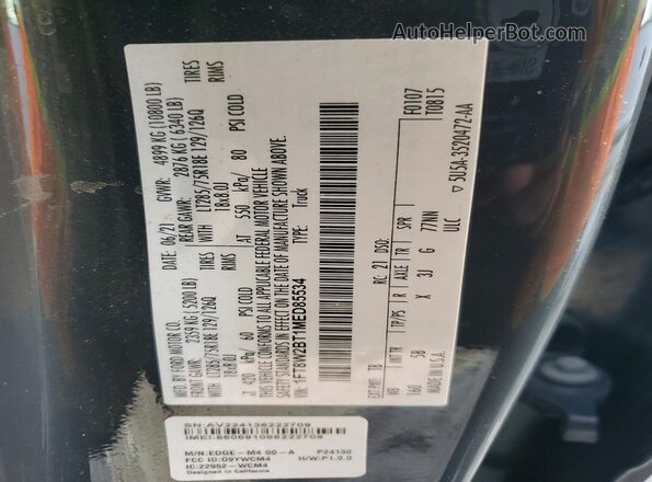 1FT8W2BT1MED85534 2021 FORD F250 Gray 