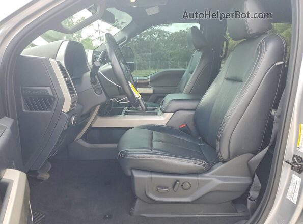 1FT8W2BT4NEE76749 2022 FORD F250 Silver Front interior view