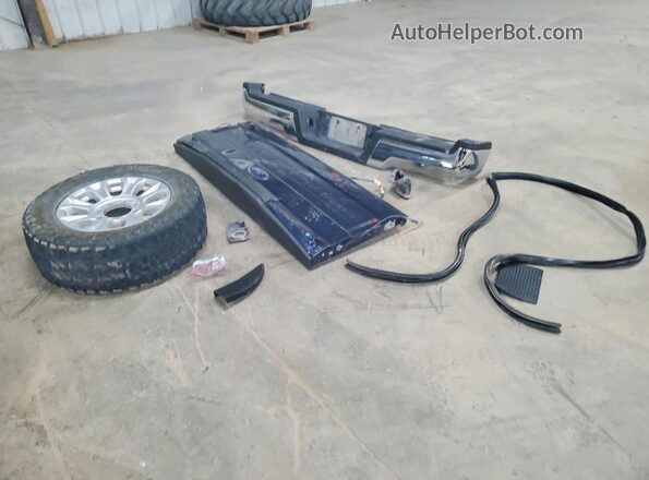 1FT8W3BN1LEE19705 2020 FORD F350 Blue ძრავის განყოფილების ხედი