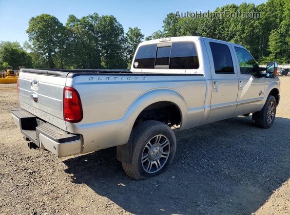 1FT8W3BT5GEB73536 2016 FORD F350 Silver 