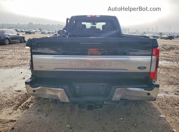 1FT8W3DT4KEE64003 2019 FORD F350 Black Вид ззаду