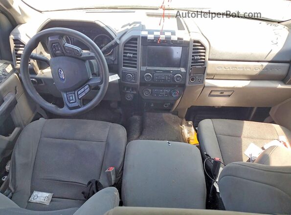 1FT8W3DT4LEC18182 2020 FORD F350 White Вид панелі приладів