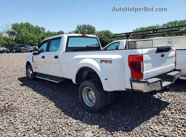 1FT8W3DT4LEC18182 2020 FORD F350 White Задня ліва чверть