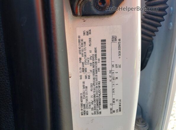 1FT8W3DT4LEC18182 2020 FORD F350 White Панорамний вид салону 360°