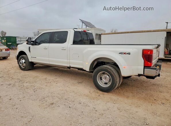 1FT8W3DT6NEF81179 2022 FORD F350 White Задня ліва чверть