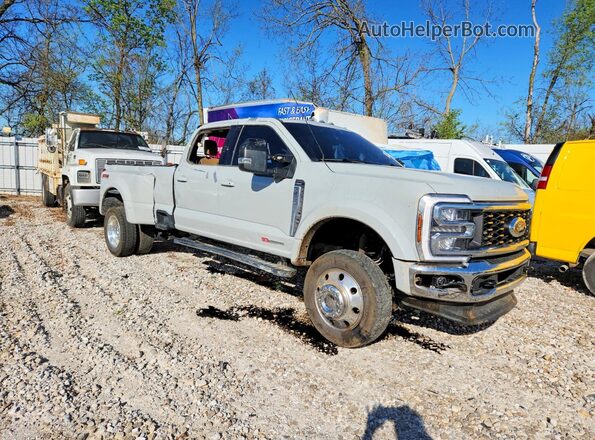 1FT8W4DM2SED13000 2025 FORD F450 Gray წინა მარჯვენა