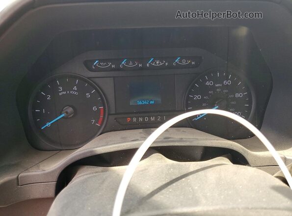 1FTBF2A60NEF85193 2022 FORD F250 White Widok zestawu wskaźników