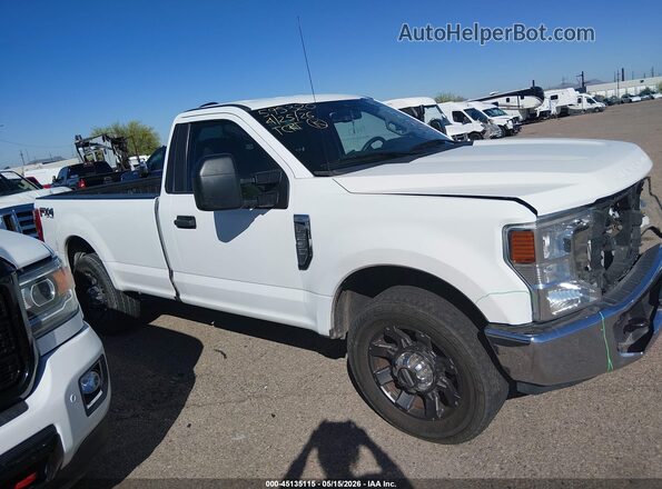 1FTBF2A62MEC21548 2021 FORD F-250 White Vista del cuadro de instrumentos