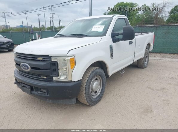 1FTBF2A69HEC65665 2017 FORD F-250 White Առջևի ձախ երեք քառորդ տեսարան