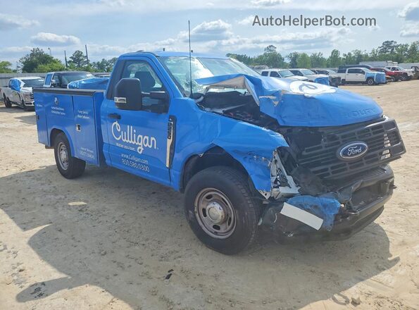 1FTBF2AA3REF37536 2024 FORD F250 Blue Передня права чверть
