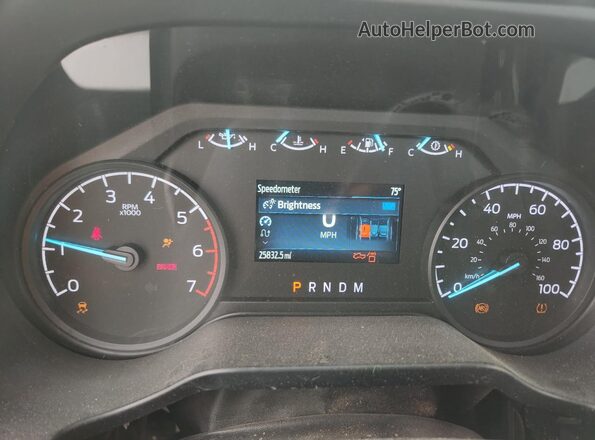 1FTBF2AA9RED60510 2024 FORD F250 White Widok zestawu wskaźników