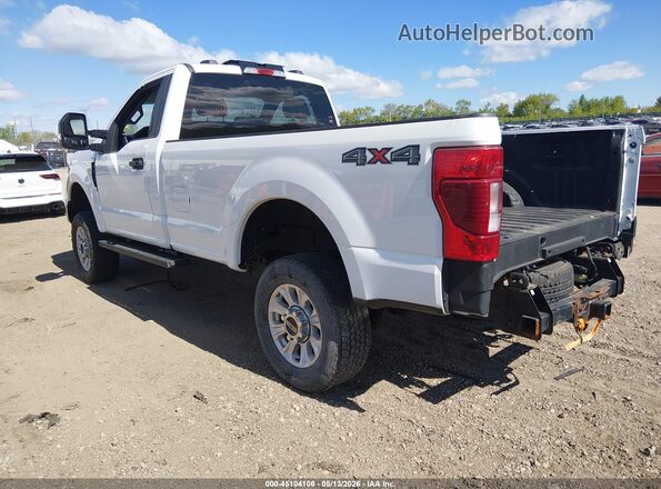 1FTBF2B65MED77369 2021 FORD F-250 White Tył lewy