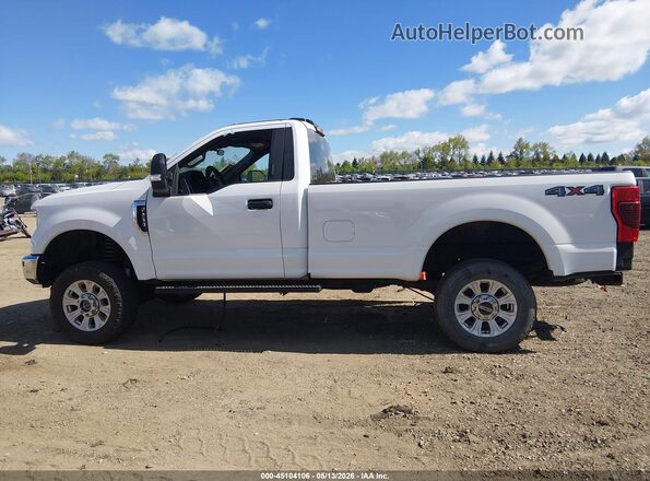 1FTBF2B65MED77369 2021 FORD F-250 White Widok wnętrza 360 stopni