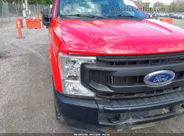 1FTBF2B67NEE20255 2022 FORD F-250 Красный Вид спереди
