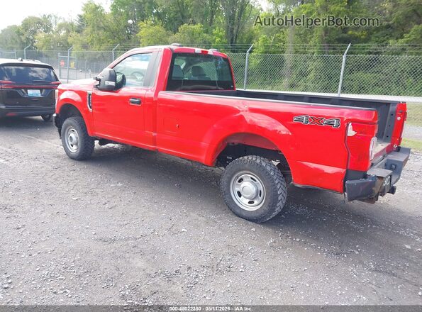 1FTBF2B67NEE20255 2022 FORD F-250 Красный Задняя левая четверть
