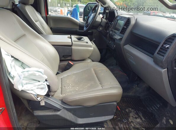 1FTBF2B67NEE20255 2022 FORD F-250 Красный Вид салона спереди