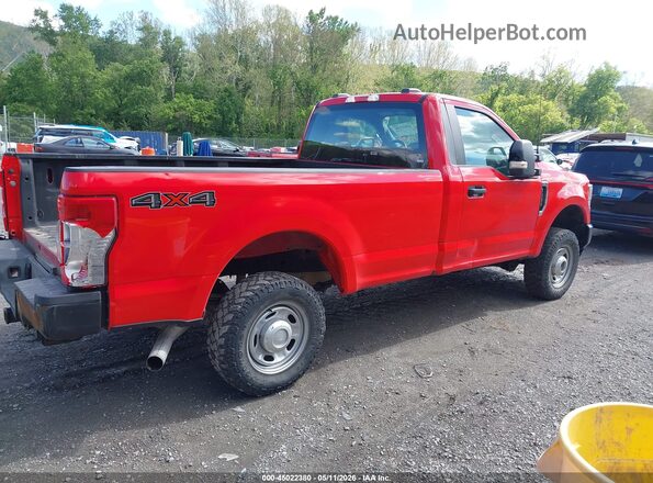 1FTBF2B67NEE20255 2022 FORD F-250 Красный Задняя правая четверть