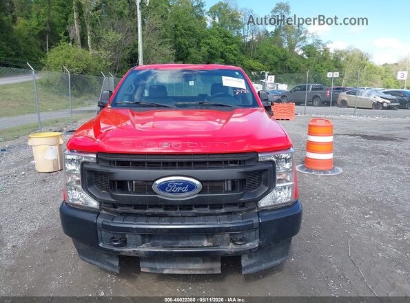 1FTBF2B67NEE20255 2022 FORD F-250 Красный Вид щитка приборов