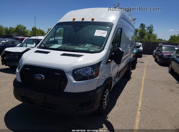 1FTBF4UG4RKA95685 2024 FORD TRANSIT-350 White Առջևի ձախ երեք քառորդ տեսարան