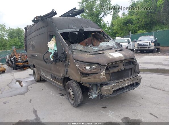 1FTBF4XG0NKA18074 2022 FORD TRANSIT-350 Black Vista frontal